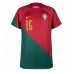 Portugali Rafael Leao #15 Kopio Koti Pelipaita MM-kisat 2022 Lyhyet Hihat